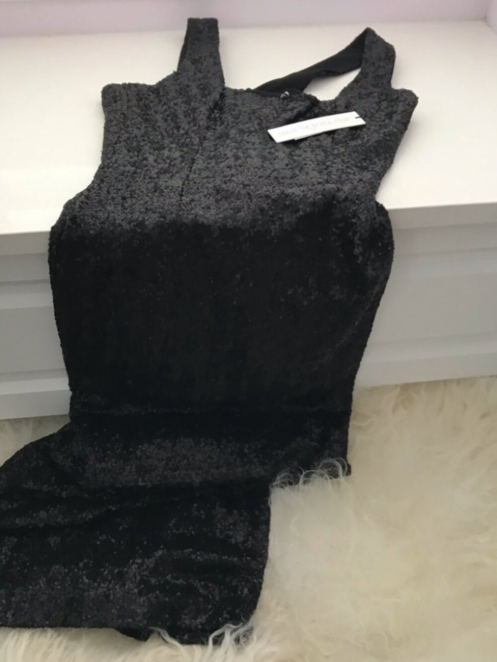 Dress the Population Raven Sequin Gown - Picture 2 of 7